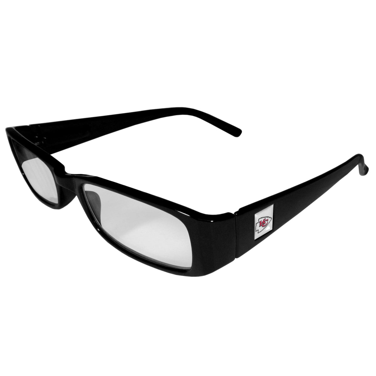 Kansas City Chiefs Black Reading Glasses +1.75 - Flyclothing LLC