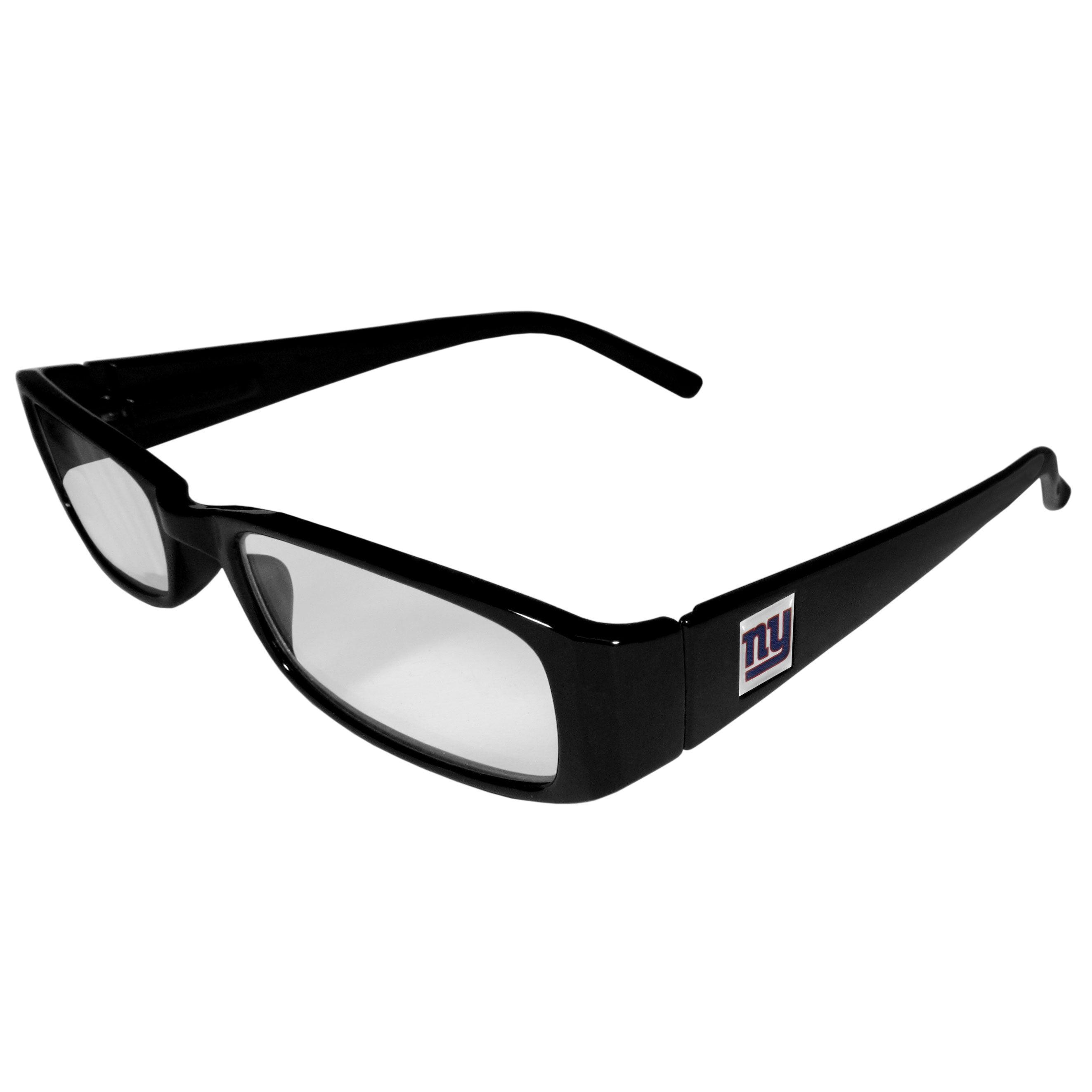 New York Giants Black Reading Glasses +1.50 - Flyclothing LLC