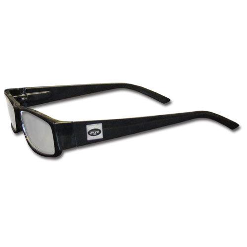 New York Jets Black Reading Glasses +2.25 - Flyclothing LLC