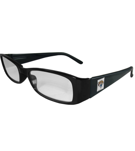 Jacksonville Jaguars Reading Glasses +2.00 - Flyclothing LLC