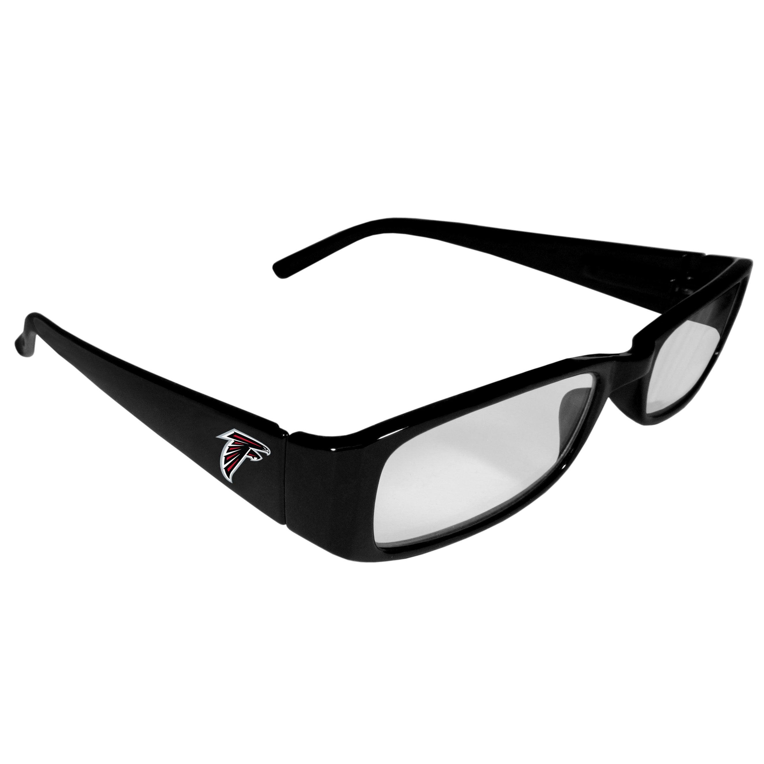 Atlanta Falcons Printed Reading Glasses, +1.25 - Flyclothing LLC