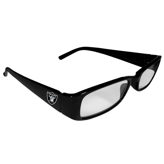 Las Vegas Raiders Printed Reading Glasses, +2.50 - Flyclothing LLC