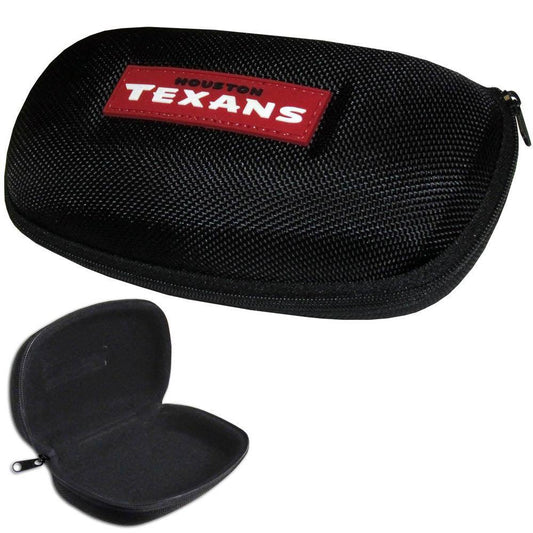 Houston Texans Chrome Wrap Sunglasses and Zippered Carrying Case - Siskiyou Buckle