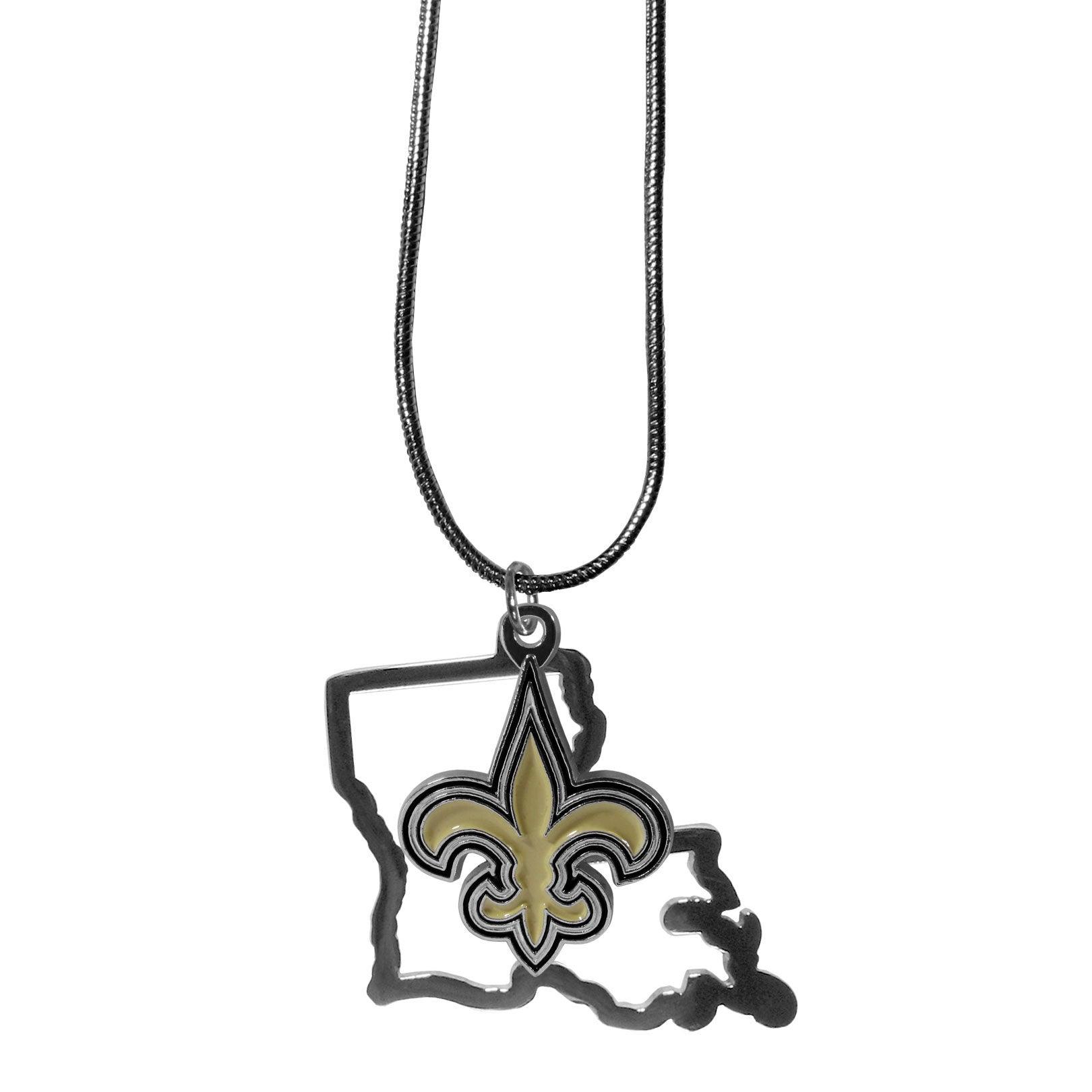 New Orleans Saints State Charm Necklace - Flyclothing LLC