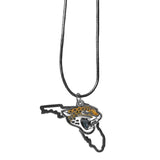 Jacksonville Jaguars State Charm Necklace - Flyclothing LLC