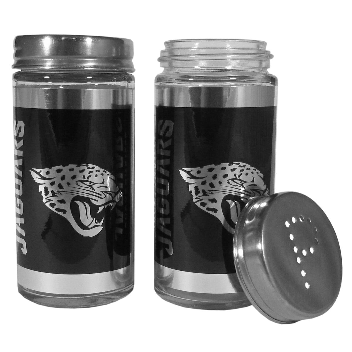 Jacksonville Jaguars Black Salt & Pepper Shaker - Siskiyou Buckle