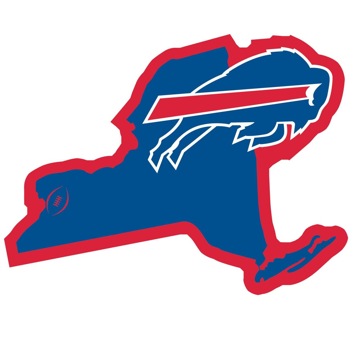 Buffalo Bills Home State 11 Inch Magnet - Siskiyou Buckle