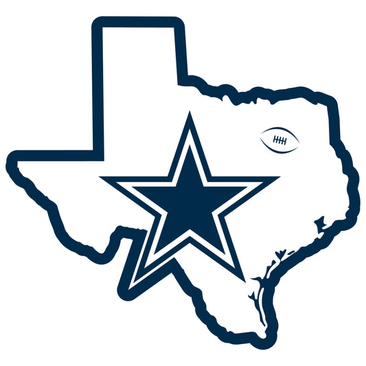 Dallas Cowboys Home State 11 Inch Magnet - Flyclothing LLC