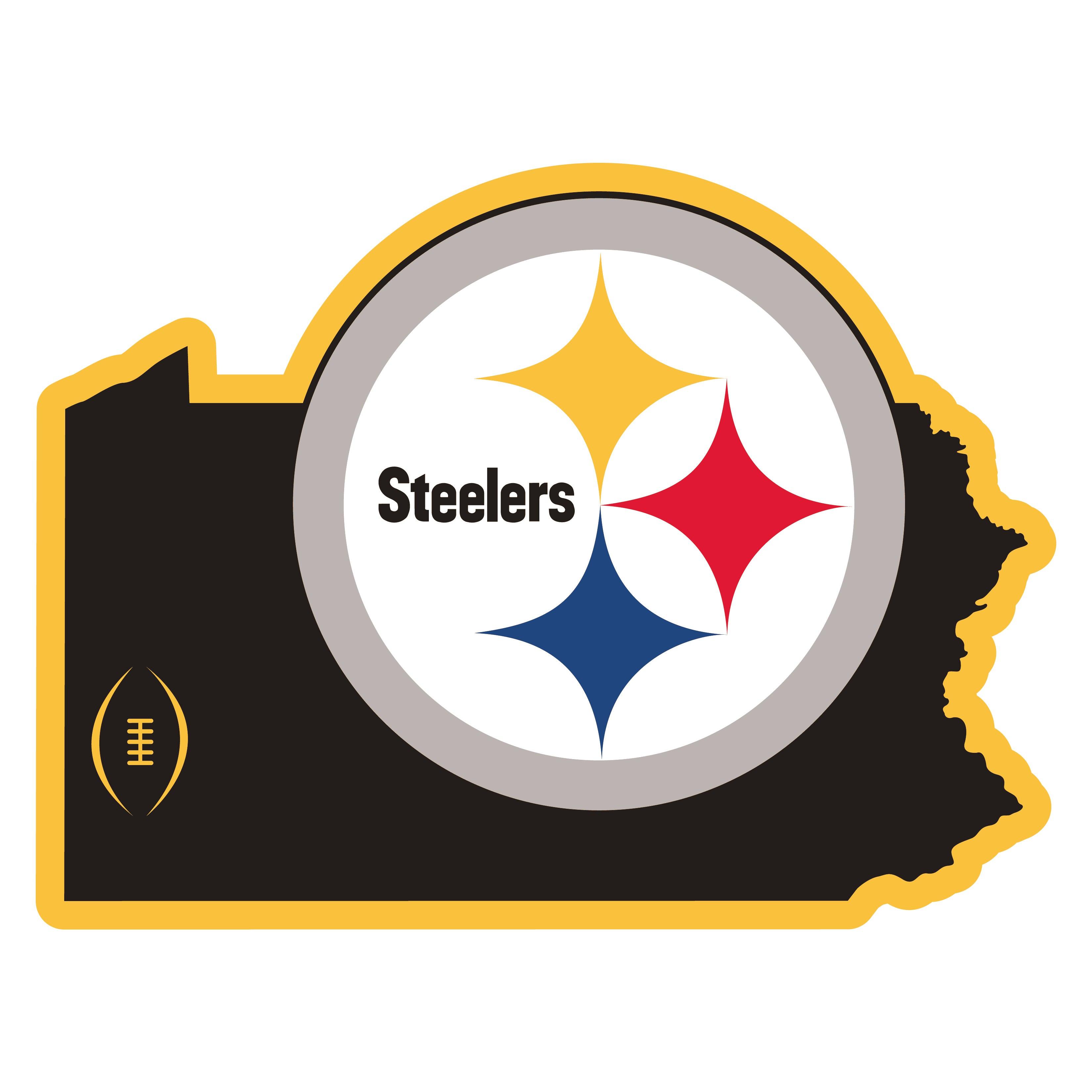 Pittsburgh Steelers Home State 11 Inch Magnet - Flyclothing LLC