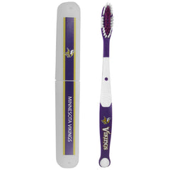 Minnesota Vikings Toothbrush and Travel Case - Flyclothing LLC