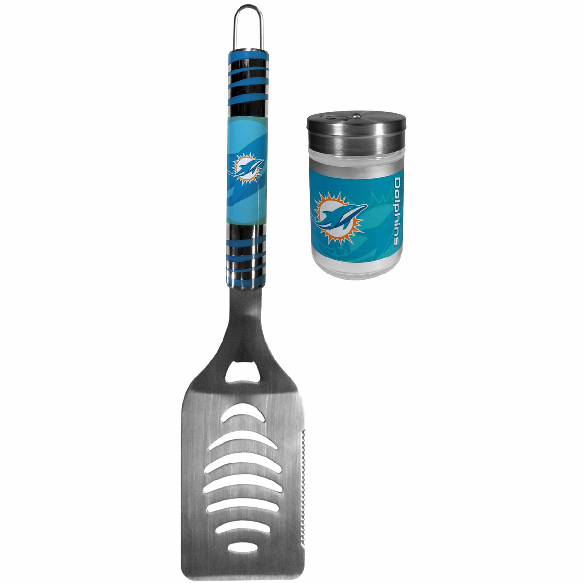 Miami Dolphins Tailgater Spatula and Season Shaker - Flyclothing LLC