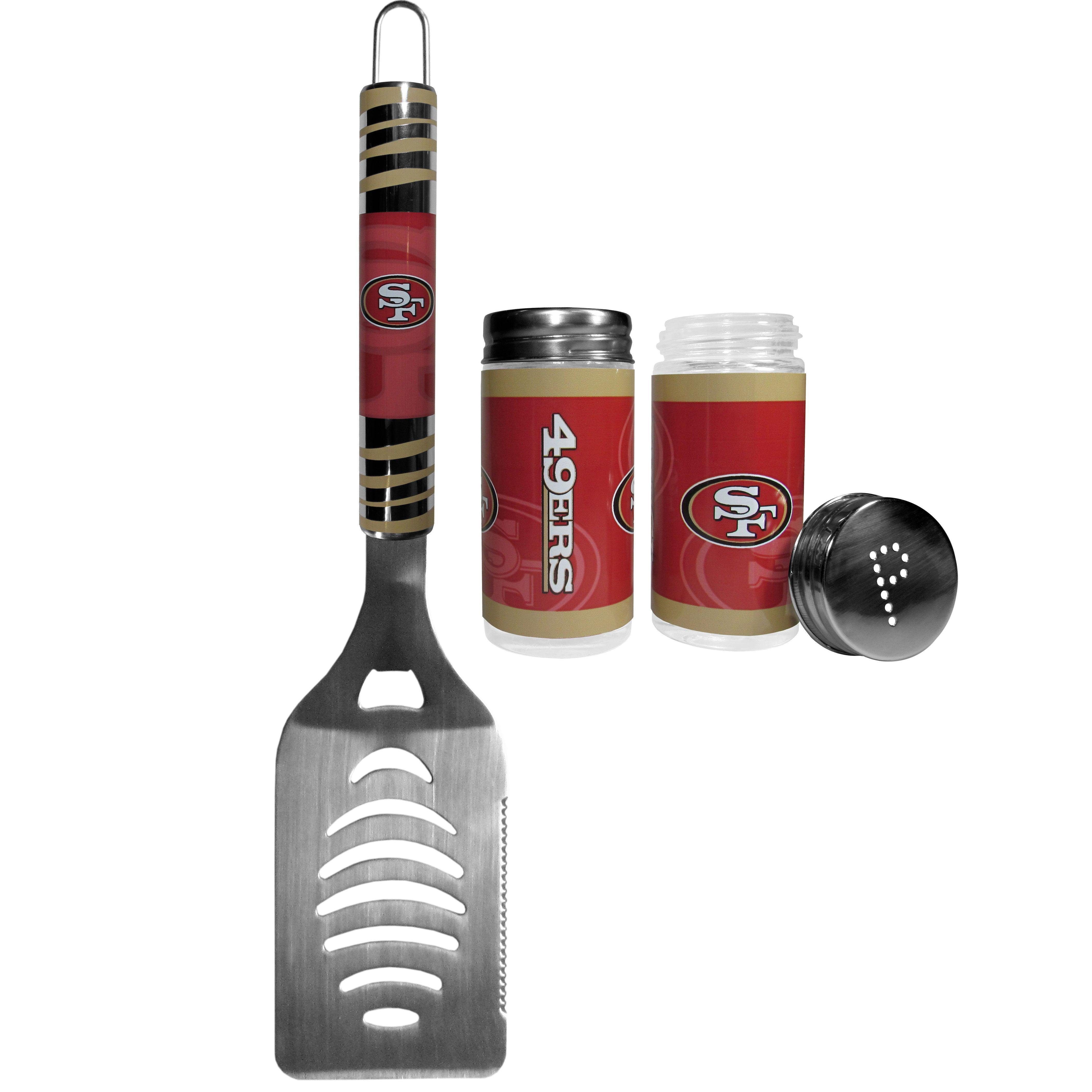 San Francisco 49ers Tailgater Spatula and Salt and Pepper Shakers - Flyclothing LLC