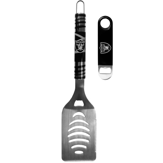 Oakland Raiders Tailgate Spatula and Bottle Opener - Siskiyou Buckle