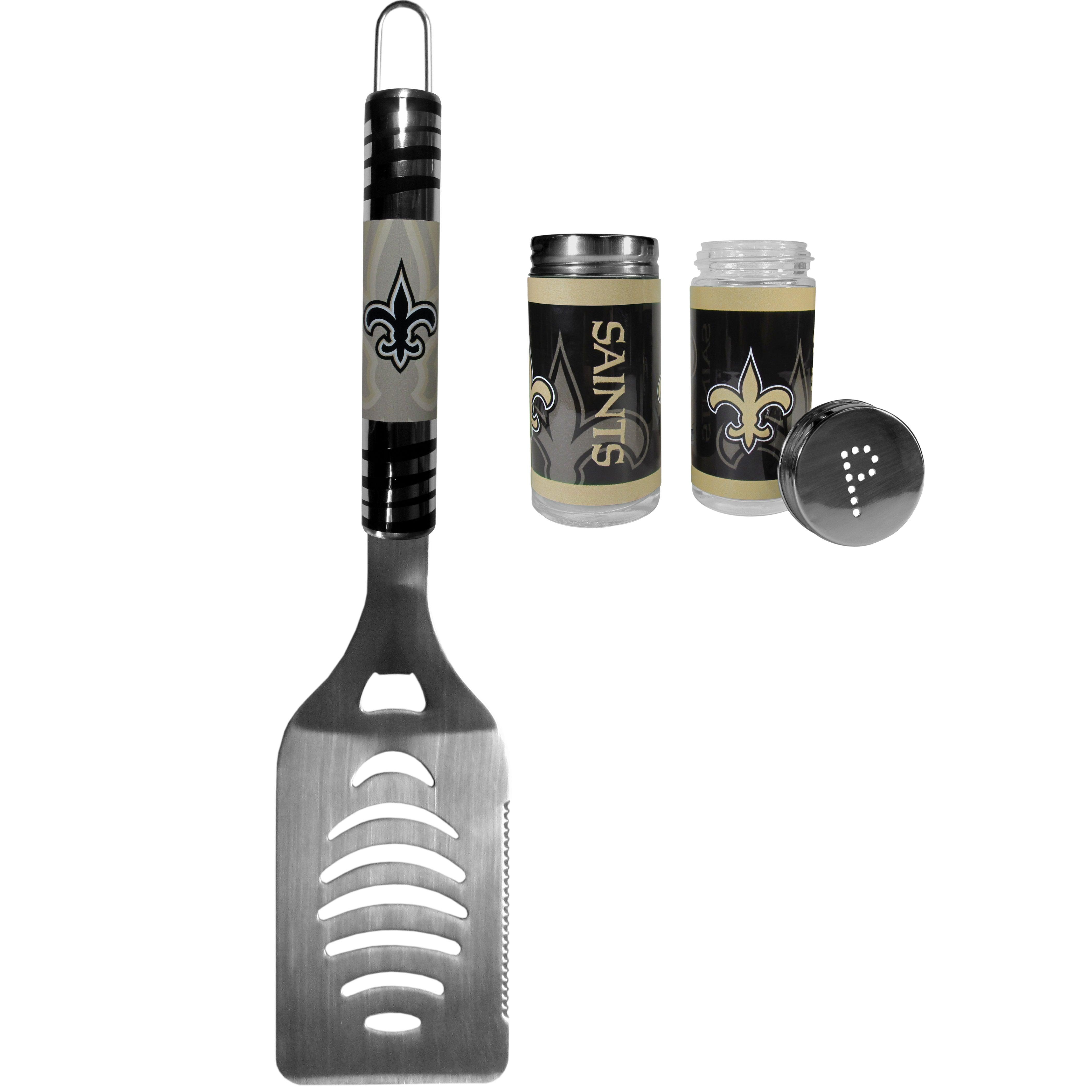 New Orleans Saints Tailgater Spatula and Salt and Pepper Shakers - Flyclothing LLC