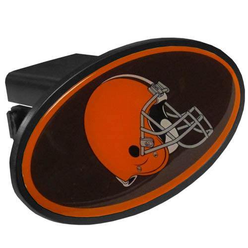 Cleveland Browns Plastic Hitch Cover Class III - Siskiyou Buckle