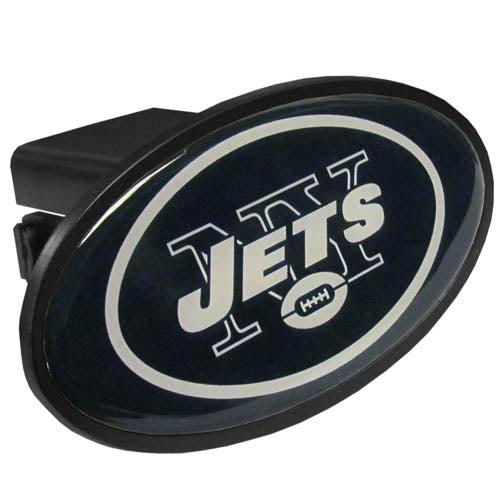 New York Jets Plastic Hitch Cover Class III - Siskiyou Buckle