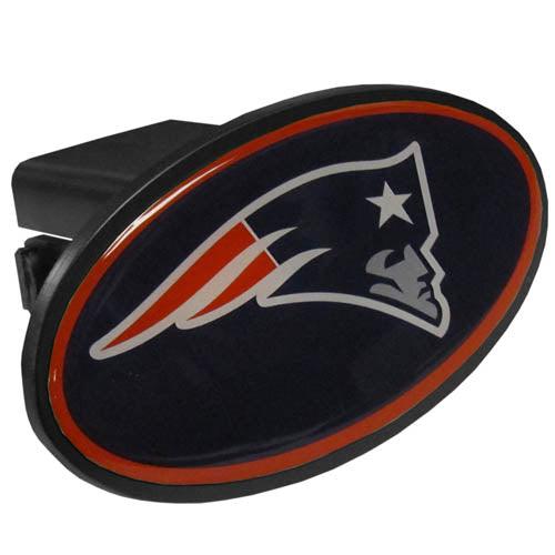 New England Patriots Plastic Hitch Cover Class III - Siskiyou Buckle