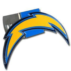 Los Angeles Chargers Large Hitch Cover Class II and Class III Metal Plugs - Flyclothing LLC