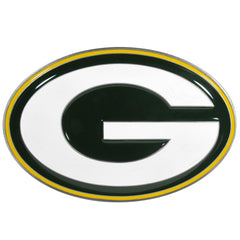 Green Bay Packers Large Hitch Cover Class II and Class III Metal Plugs - Siskiyou Buckle