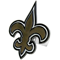 New Orleans Saints Large Hitch Cover Class II and Class III Metal Plugs - Siskiyou Buckle