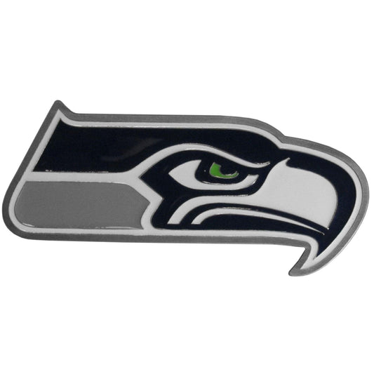 Seattle Seahawks Large Hitch Cover Class II and Class III Metal Plugs - Flyclothing LLC