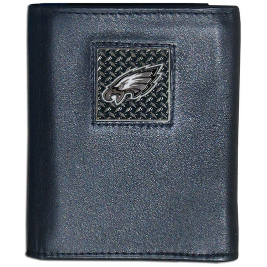 Philadelphia Eagles Gridiron Leather Tri-fold Wallet - Flyclothing LLC