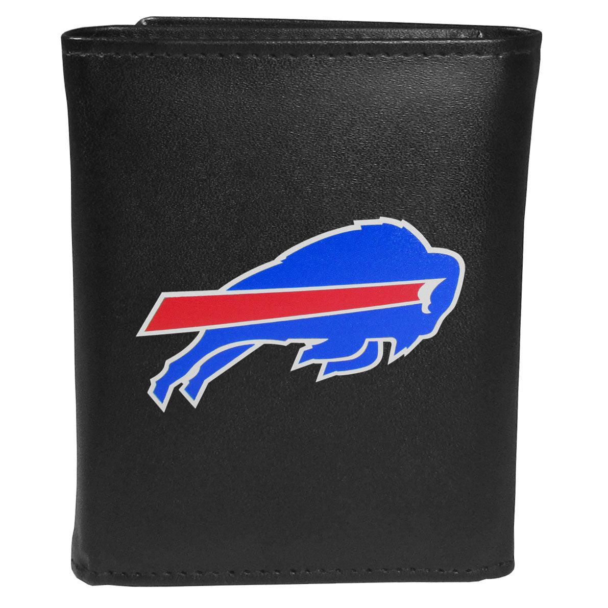 Buffalo Bills Tri-fold Wallet Large Logo - Siskiyou Buckle