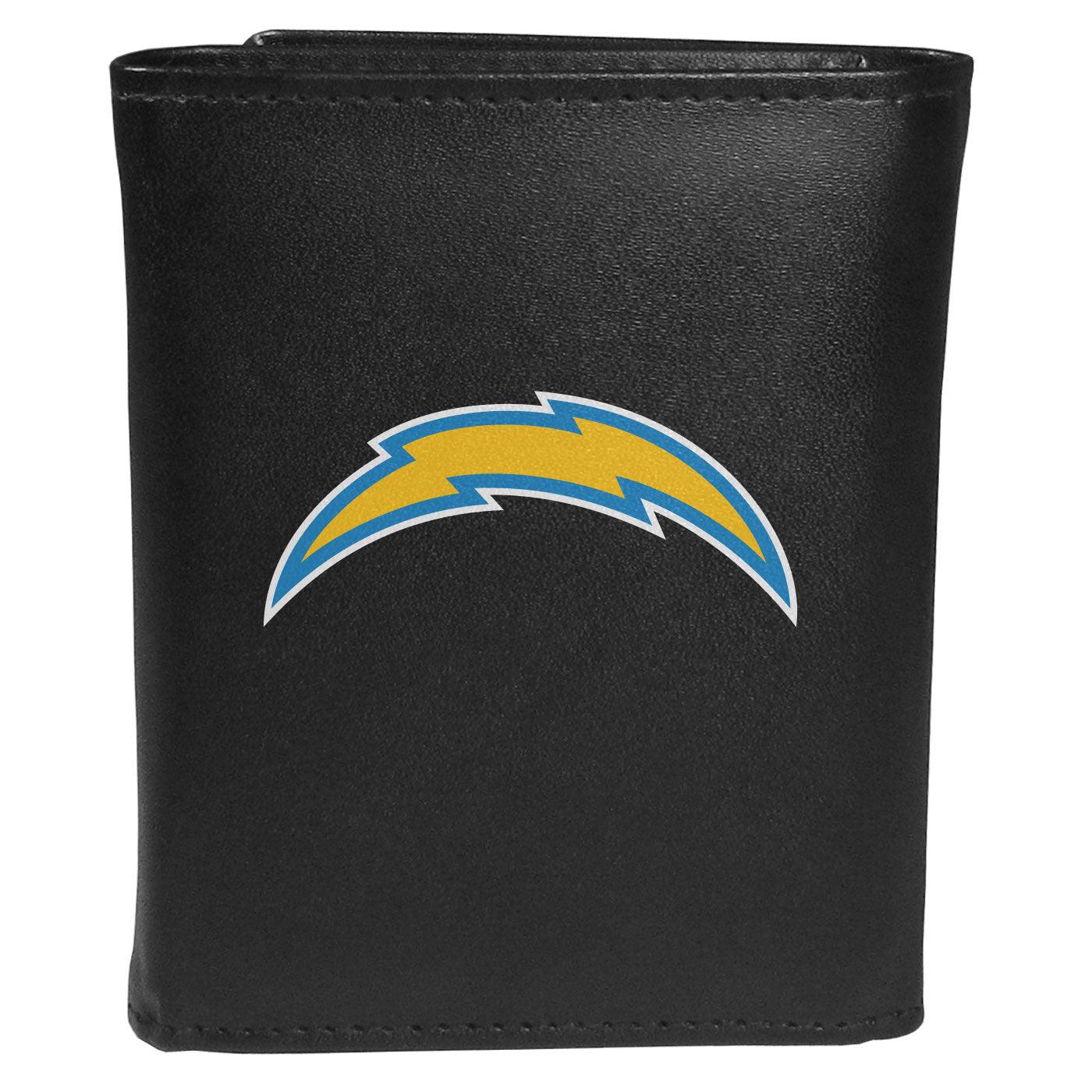 Los Angeles Chargers Tri-fold Wallet Large Logo - Flyclothing LLC