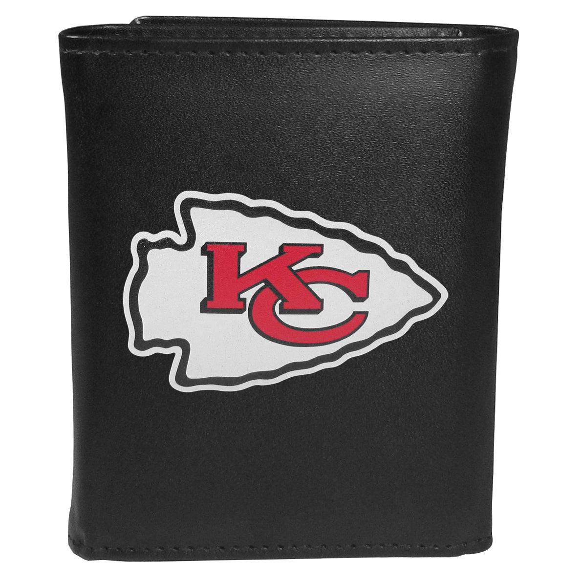 Kansas City Chiefs Tri-fold Wallet Large Logo - Flyclothing LLC