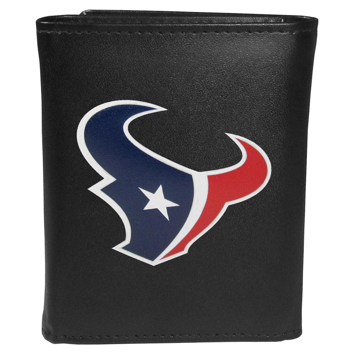 Houston Texans Tri-fold Wallet Large Logo - Flyclothing LLC