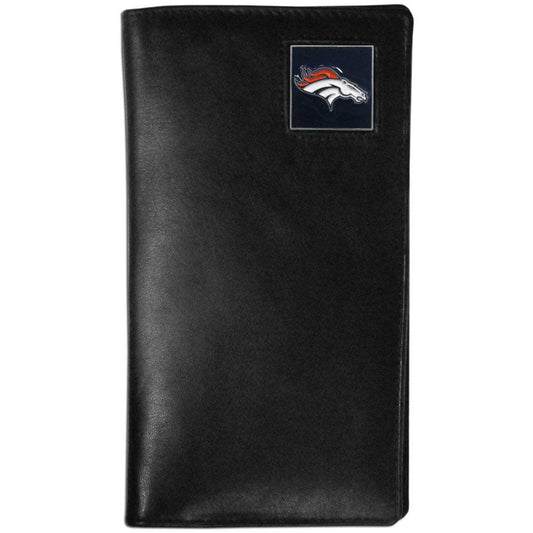 Denver Broncos Leather Tall Wallet - Flyclothing LLC