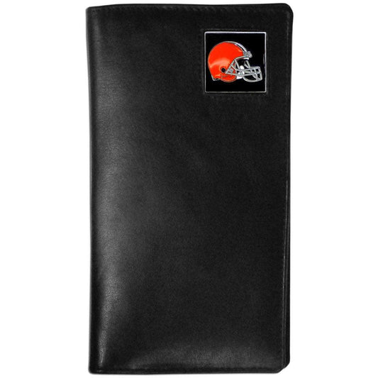 Cleveland Browns Leather Tall Wallet - Flyclothing LLC