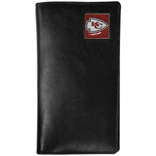 Kansas City Chiefs Leather Tall Wallet - Flyclothing LLC