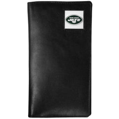 New York Jets Leather Tall Wallet - Siskiyou Buckle