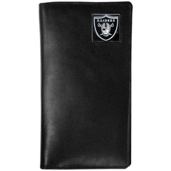 Las Vegas Raiders Leather Tall Wallet - Flyclothing LLC