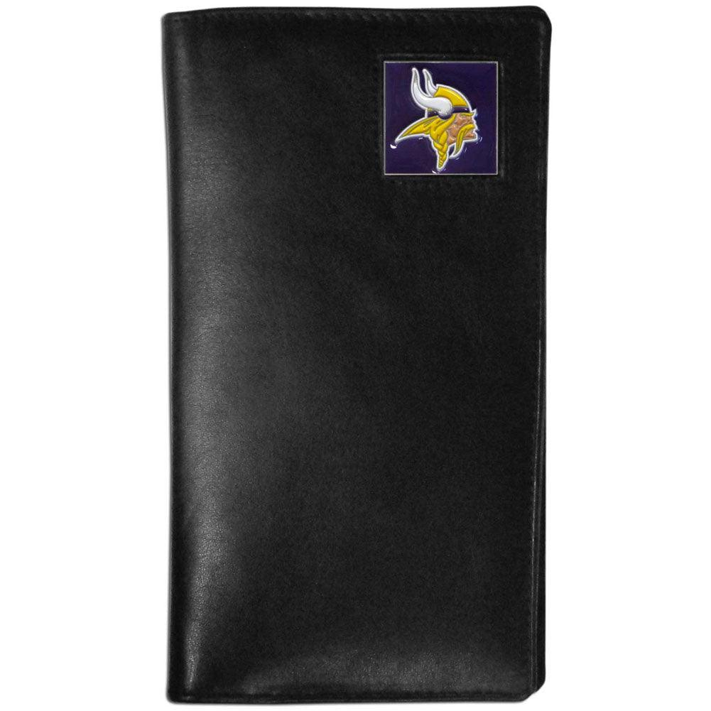 Minnesota Vikings Leather Tall Wallet - Flyclothing LLC