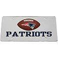 New England Patriots Mirrored License Plate - Siskiyou Buckle