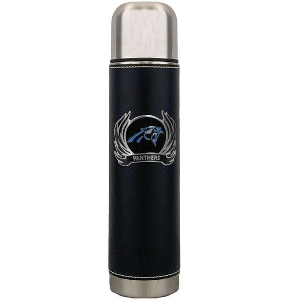 Carolina Panthers Thermos with Flame Emblem - Flyclothing LLC