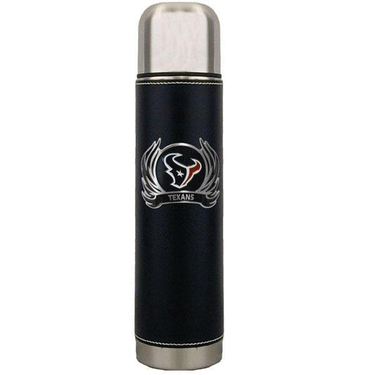 Houston Texans Thermos with Flame Emblem - Siskiyou Buckle