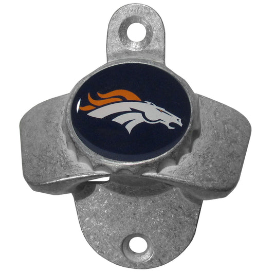 Denver Broncos Wall Mounted Bottle Opener - Flyclothing LLC