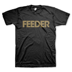 Feeder Gold Logo T-Shirt - Flyclothing LLC