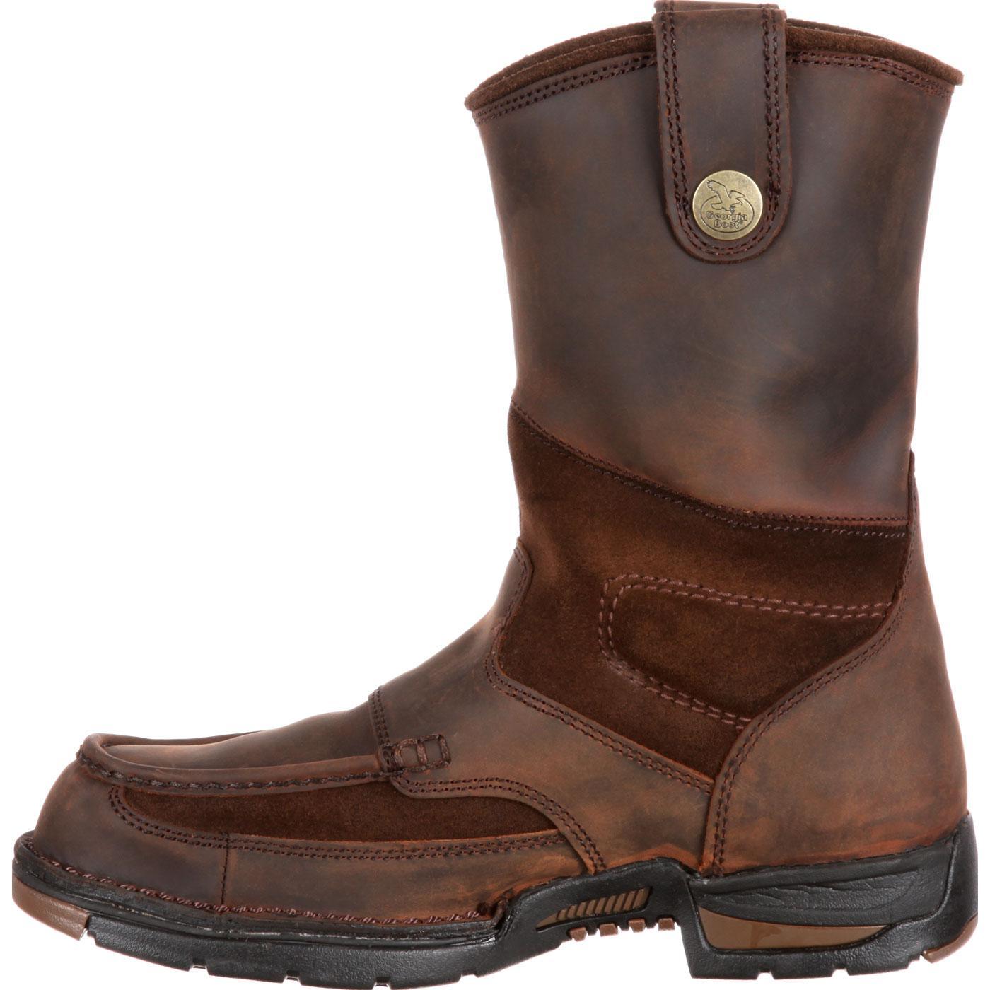 Georgia Athens Steel Toe Waterproof Wellington - Flyclothing LLC