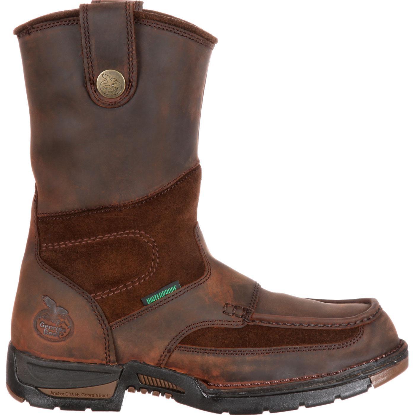 Georgia Athens Steel Toe Waterproof Wellington - Flyclothing LLC