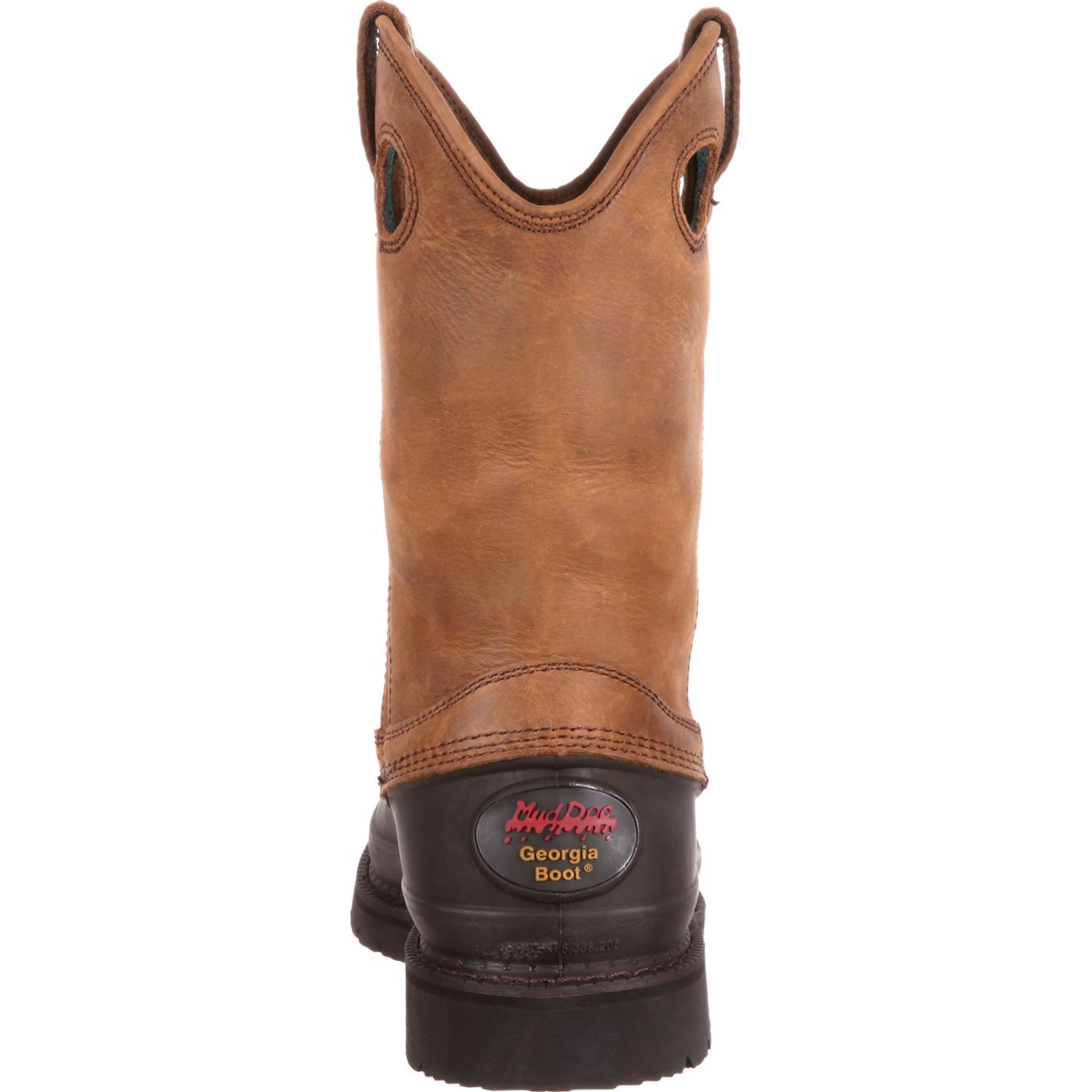 Georgia Boot Muddog Wellington Work Boot - Flyclothing LLC