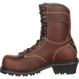 Georgia Boot AMP LT Logger Composite Toe Waterproof Work Boot - Flyclothing LLC