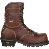 Georgia Boot AMP LT Logger Composite Toe Waterproof Work Boot - Flyclothing LLC