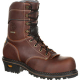 Georgia Boot AMP LT Logger Composite Toe Waterproof Work Boot - Flyclothing LLC