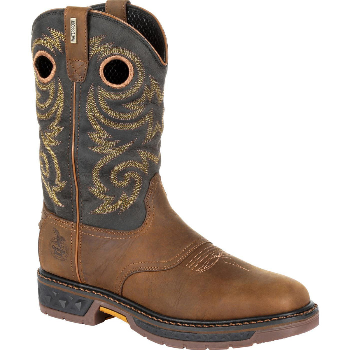 Georgia Boot Carbo-Tec LT Waterproof Pull-on Work Boot - Flyclothing LLC