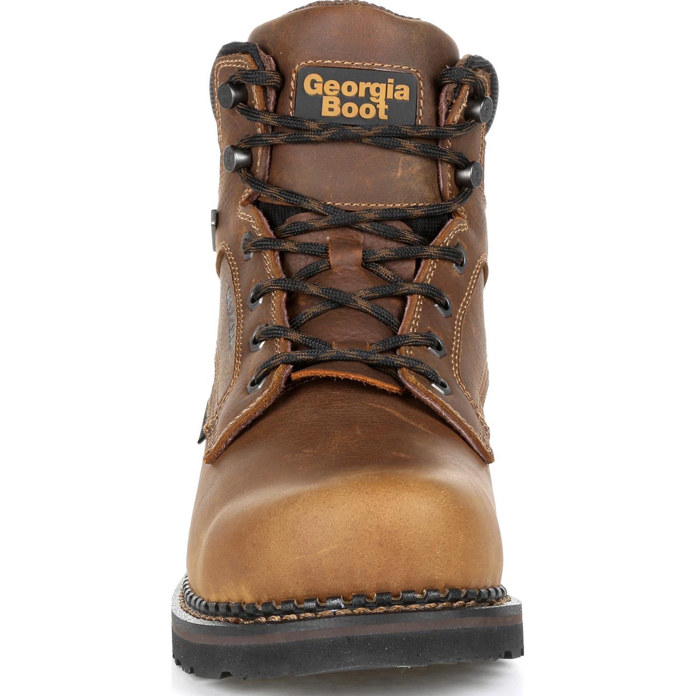 Georgia Giant Revamp Steel Toe Internal Met-Guard Waterproof Work Boot - Flyclothing LLC