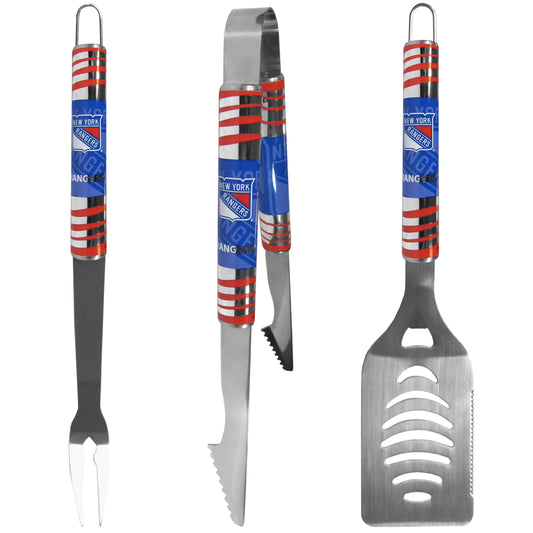 New York Rangers® 3 pc Tailgater BBQ Set - Siskiyou Buckle